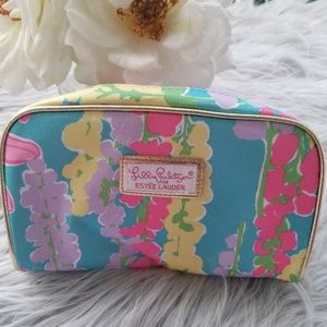 New Cute Lily Pulitzer for Estee Lauder Makeup Bag